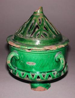 An image of Incense burner with lid
