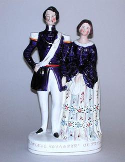 Empress (Eugenie) of France - Staffordshire Figures