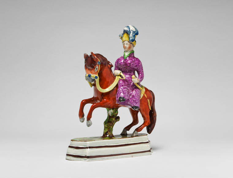 An image of Equestrian figure
