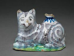 An image of Cat  candle holder