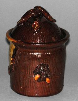 An image of Jar and lid