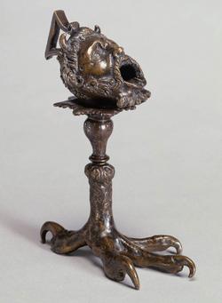 Featured image for the project: Oil lamp shaped as a satyr's head