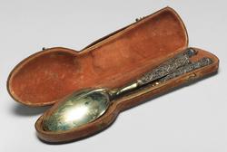 An image of Knife, fork, spoon and case
