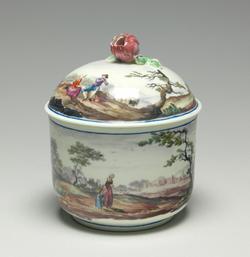 An image of Sugar bowl and cover