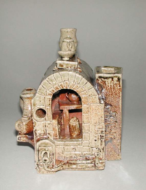 An image of Model of gas fired kiln