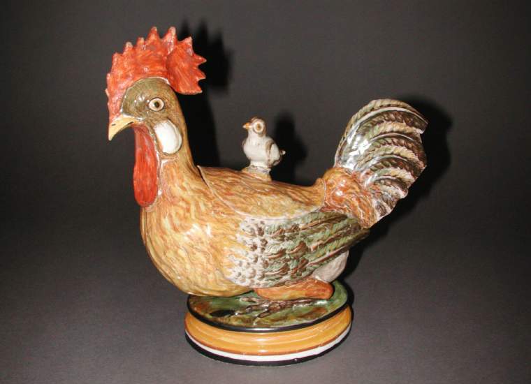 An image of Figure of a cock