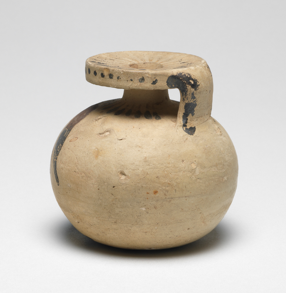 An image of Cosmetic VesselAryballos, swanEarly CorinthianBC 600-10