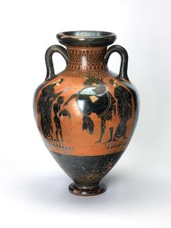 An image of Panathenaic amphora