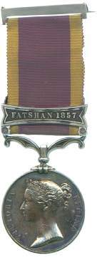 An image of Second China War Medal