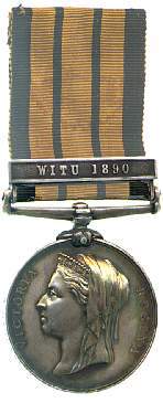 An image of East and West Africa Medal (1887-1900)