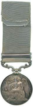 An image of Army of India Medal