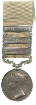 An image of Army of India Medal