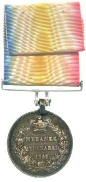 An image of Scinde Campaign Medal (Meeanee and Hyderabad)