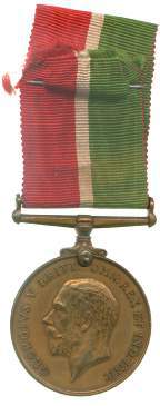 An image of Mercantile Marine War Medal, 1914-18