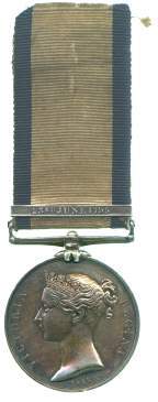 An image of Naval General Service Medal (1793-1840)
