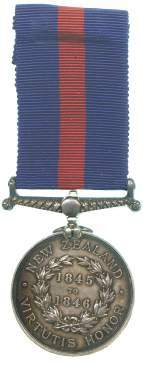 An image of New Zealand Medal (1845-1847 and 1860-1866)