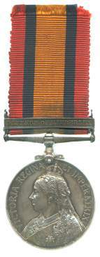 An image of Queen's South Africa Medal (second striking)