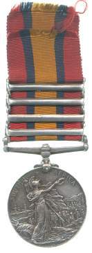 An image of Queen's South Africa Medal (second striking)