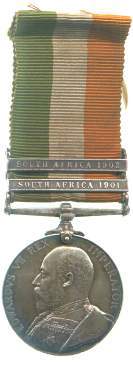 An image of King's South Africa Medal (1901-02)