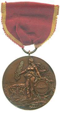 An image of Medal for Visit of the Honourable Artillery Company of London 1903