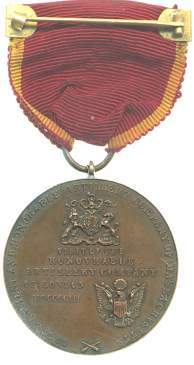 An image of Medal for Visit of the Honourable Artillery Company of London 1903