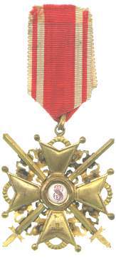 An image of Badge of the Order of St Stanislaus, 2nd Class