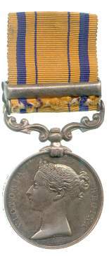 An image of South Africa Medal for Zulu and Basuto Wars