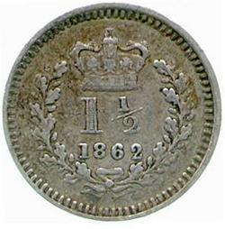 An image of Three halfpence