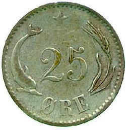 An image of 25 öre