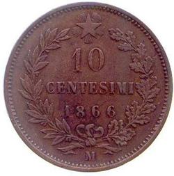 An image of 10 centesimi