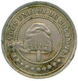 An image of 2½ centavos