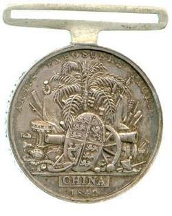 An image of First China War Medal