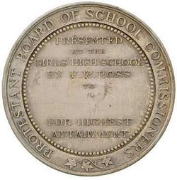 An image of Medal for Highest Attainment