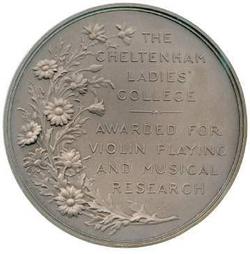 An image of Medal for Violin Playing and Musical Research