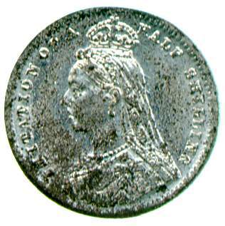 An image of Half shilling