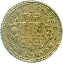 An image of Quarter sovereign