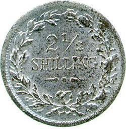 An image of 2½ shillings