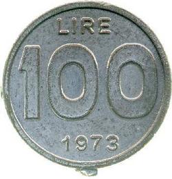 An image of 100 lire