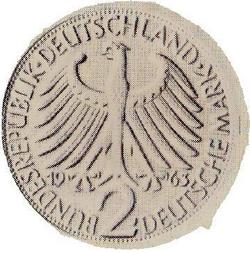 An image of 2 Deutschmark