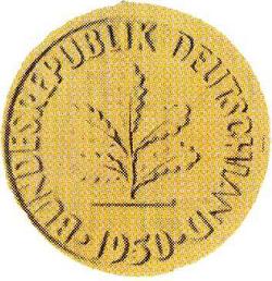 An image of 10 pfennig