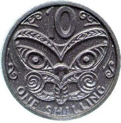 An image of 10 cents/shilling
