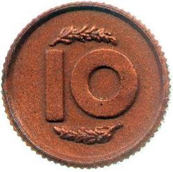 An image of 10 centavos