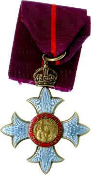 An image of Commander's Badge of the Order of the British Empire
