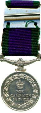 An image of General Service Medal, 1962