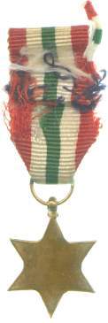 An image of Italy Star, 1943-45
