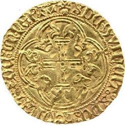 An image of Ecu d'or à la couronne