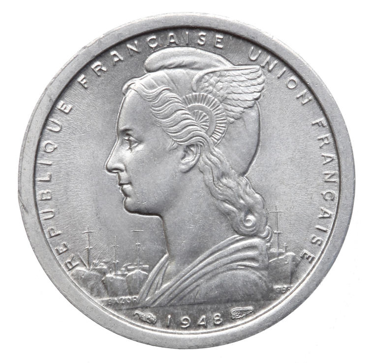 An image of 1 franc