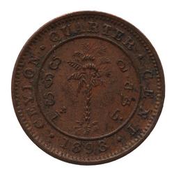 An image of 1/4 cent