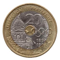 An image of 20 francs