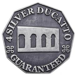 An image of 4 silver ducatto